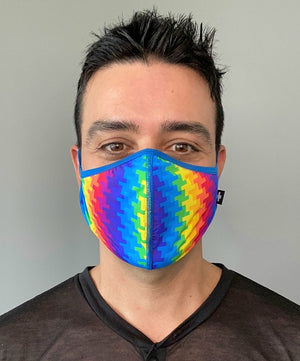 Electric Pride Glam Mask