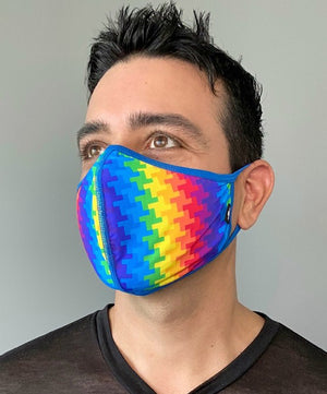 Electric Pride Glam Mask