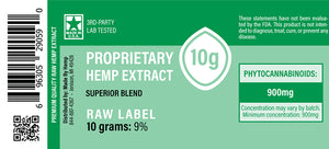 Proprietary Hemp Extract - Green Label