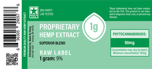 Proprietary Hemp Extract - Green Label