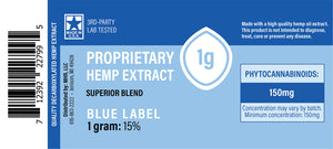 Proprietary Hemp Extract - Blue Label